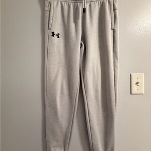 Boys YXL/JTG Under Armour Light Gray Sweatpants
